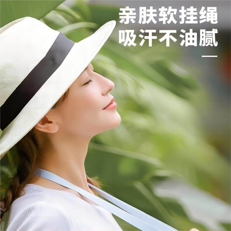 太空人小風扇-象牙白